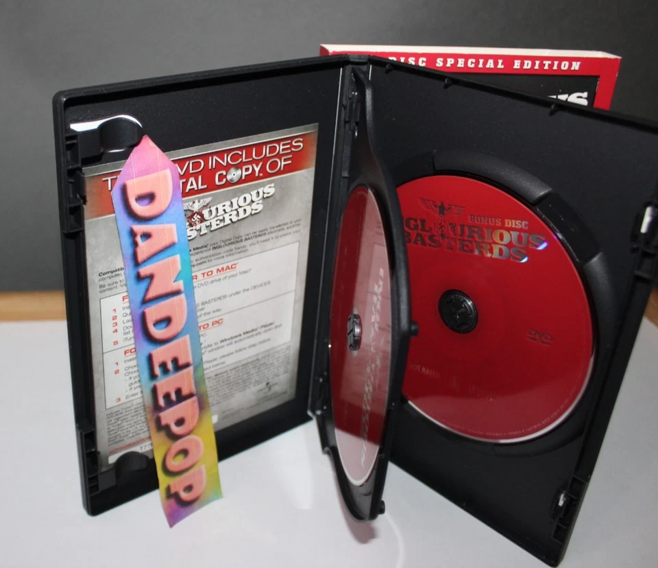 Inglourious Basterds 2 Disc Special Edition DVD Movie Brad Pitt Tarantino - Image 2 of 4