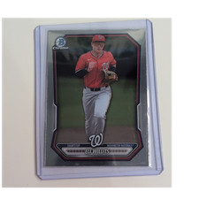 Bowman 2024 Bowman Chrome Prospects Eli Willits Chrome Nationals #BCP-95