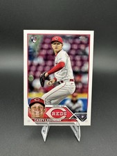 2023 Topps #US277 Casey Legumina, Cincinnati Reds (RC) - Base Rookie Card. rookie card picture