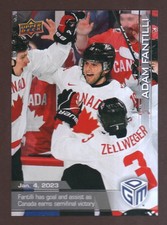 2023-24 Upper Deck Hockey Game Dated Moments #2 Adam Fantilli