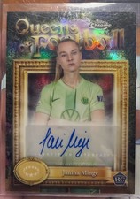 2024-25 Topps Chrome Janina Minge AUTO /99 (RC) Queens of Football UEFA Women's