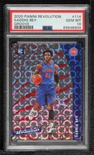 2020-21 Panini Revolution Rookies Groove Saddiq Bey #114 PSA 10 GEM MT 11p9