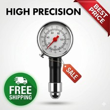 High Precision Tire Pressure Gauge Dial Manometer Auto Air Tester Tool Usa 2026