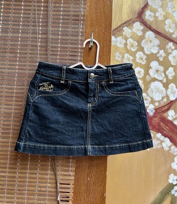 Vintage Y2K Killah by Miss Sixty Blue Denim Mini Skirt Low Rise Sizs XS 