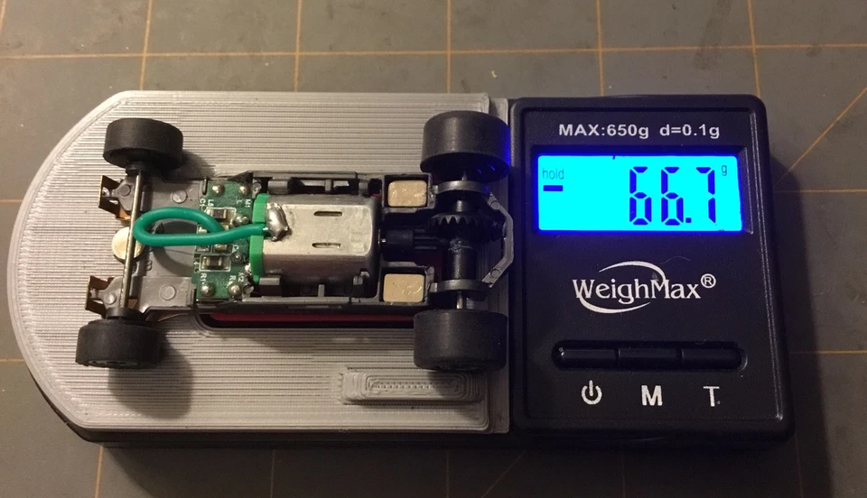 (24) "PIGGY-BACK" IMANES DE TRACCIÓN MEGA G/G+ AFX TOMY (ver fotos) antes/después" Foto 3 de 4