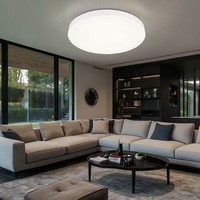 Deckenlampe Deckenleuchte Wohnzimmerlampe Weiß Led Tageslichtleuchte D 50 Cm