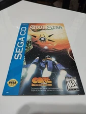 Soul Star Sega CD Genesis Instruction Manual Only No Game Or Case