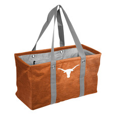 Logo Brands NCAA Texas Longhorns Unisex Crosshatch Picnic Caddy, One Size, Team
