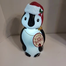 Winter Wonder Lane Penguin 11" Blow Mold Light Up New With Tags.
