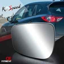 Left Driver Side Powered Adjust Rear View Mirror Glass for 13-15 Mazda CX-5 CX5