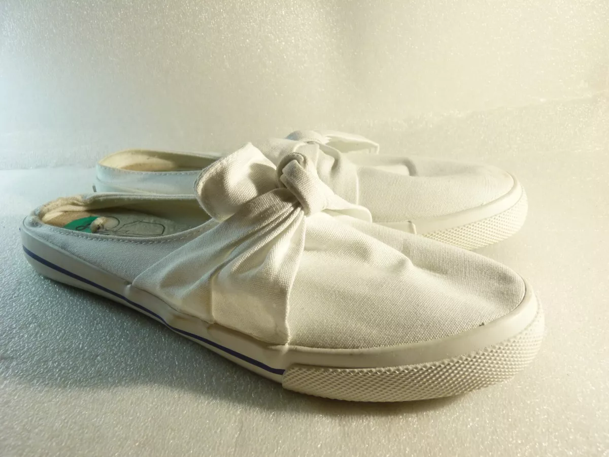 Slide on white sneakers 2025