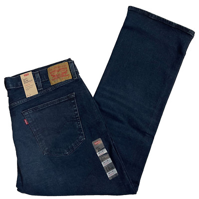 Levis 527 Slim Bootcut Mens Stretch Jeans 40x30 Dark Blue #0597 W40L30