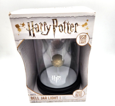 Official Harry Potter Bell Jar Light Touch Lamp - New in Open Box Works