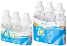 3 Pk Evenflo 4 oz or 8 oz Twist Classic Real Glass Baby Bottles BPA Free 937500