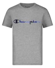 CHAMPION Little Boys Multi Color Tonal Script T-shirts Pick Size