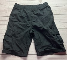 The Children's Place Boys Size 16 Black Pull On Cargo Shorts