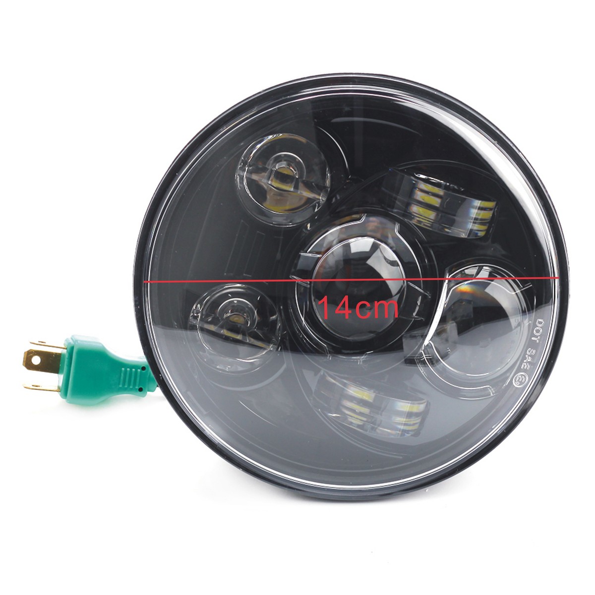 90W DOT 5-3/4 5.75 LED Headlight Sealed for Yamaha V-Star
