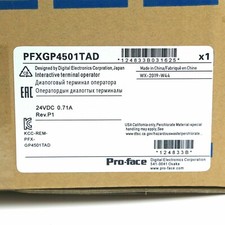 PFXGP4501TAD NEW Pro-face PFXGP4501TAD Pro face HMI Touch Screen