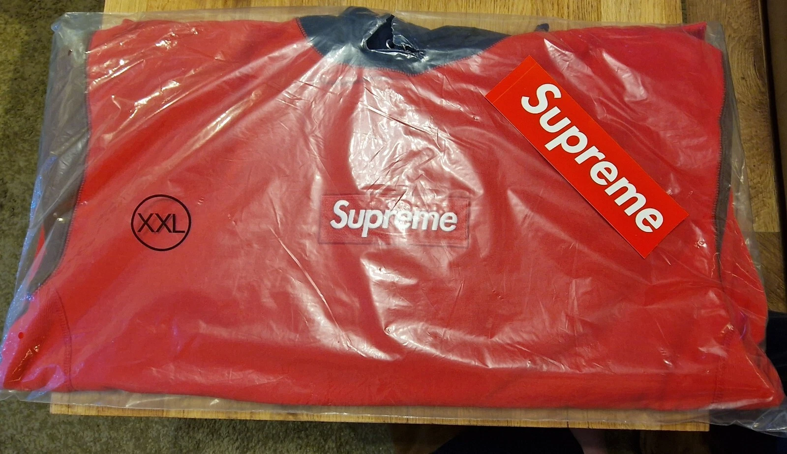 Felpa con cappuccio Supreme Box logo FW24 multicolore XXL 2XL TAGLIA RARA