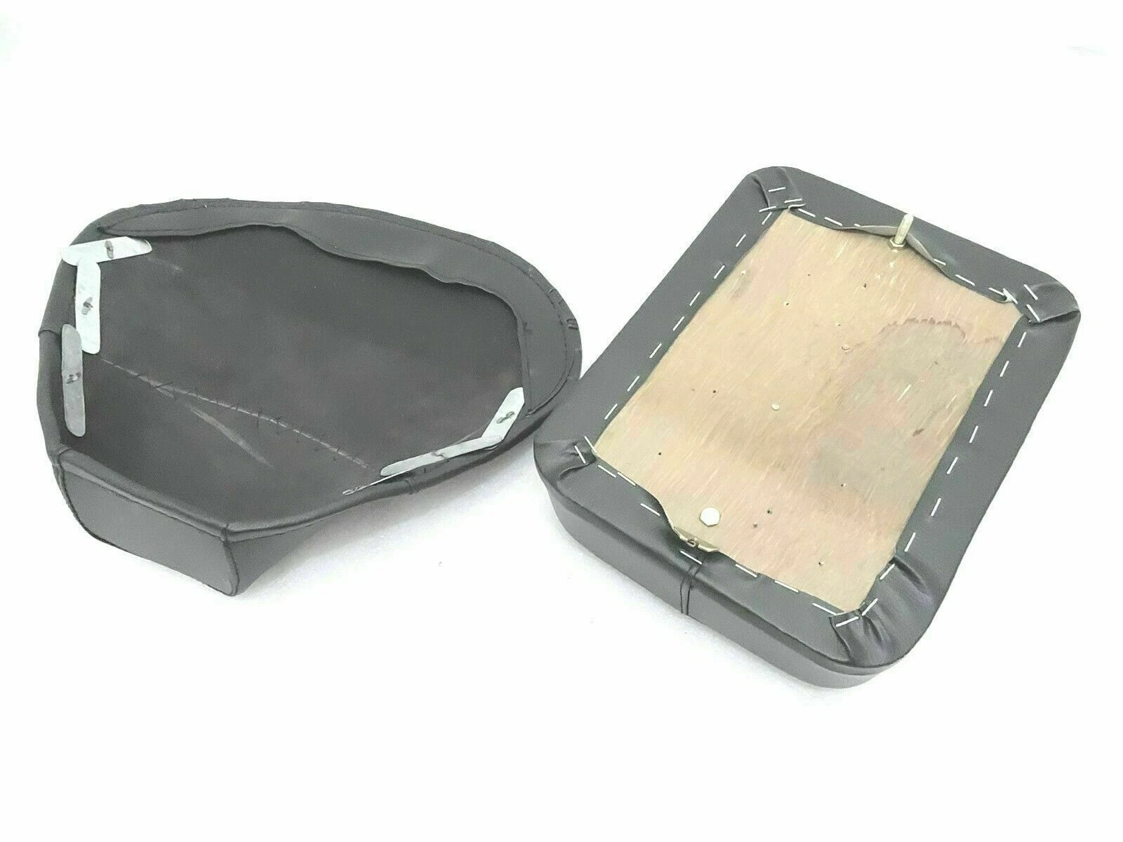 FRONT AND REAR SEAT COVER SET BLACK FOR VESPA VBB SUPER PX RALLY view 2