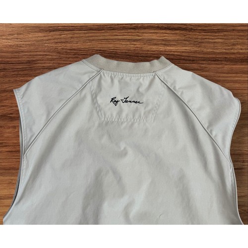 South Carolina Gamcocks Baseball Vest Mens L Beige Ray Tanner Golf Pullover - Picture 5 of 9