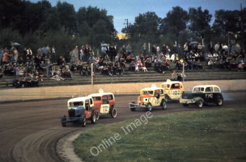 Photo 12x8 Stock car racing around 1960 Kesgrave Some very British stock c c1960 - Picture 1 of 1