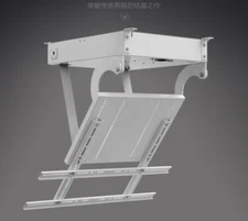 Remote 32-70 inch 3D LCD TV Ceiling Lift Hanger Electric Turner 220/110V
