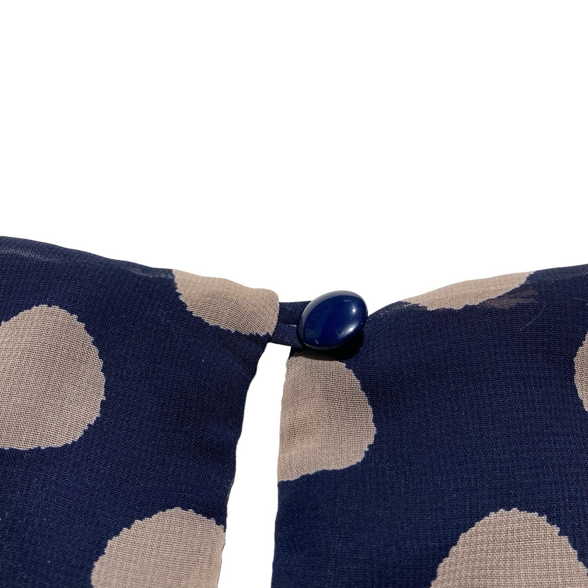 Forever 21 Navy Blue & Brown Polka Dot Sleeveless Mini Dress Women's Size S  | eBay