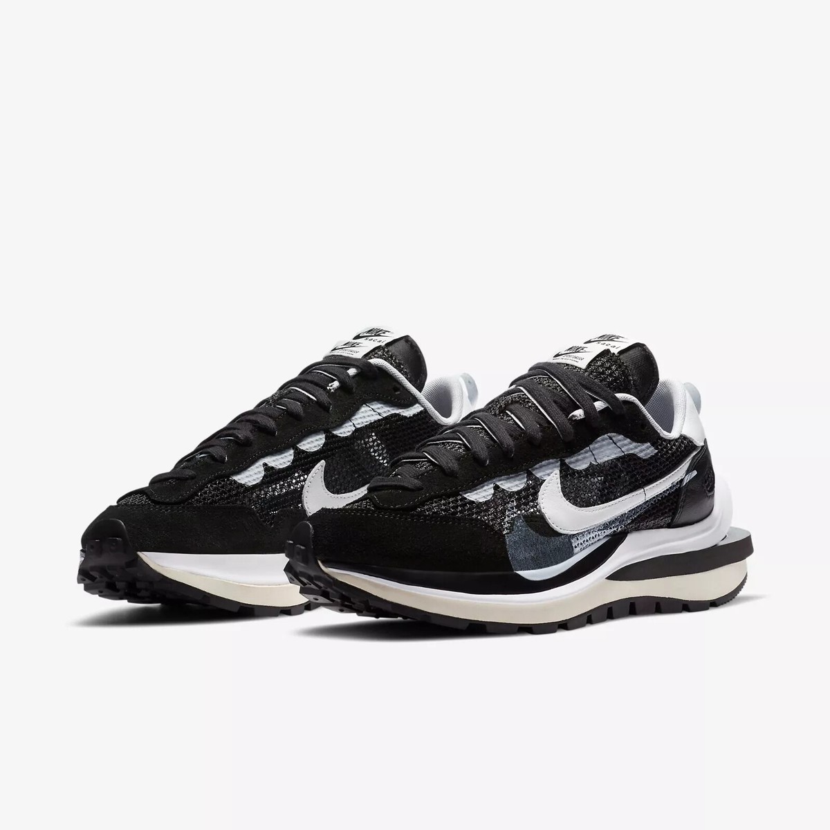 Nike Sacai Vapor Waffle Black And White Cv1363-001 Men's Size | eBay