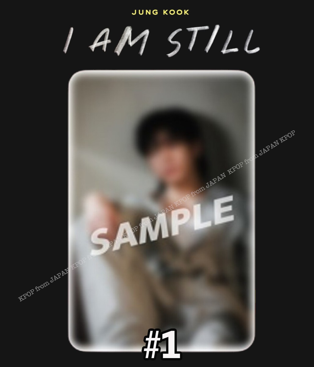 JUNG KOOK I AM STILL MOVIE JAPAN BENEFIT PHOTOCARD CINEMA JK