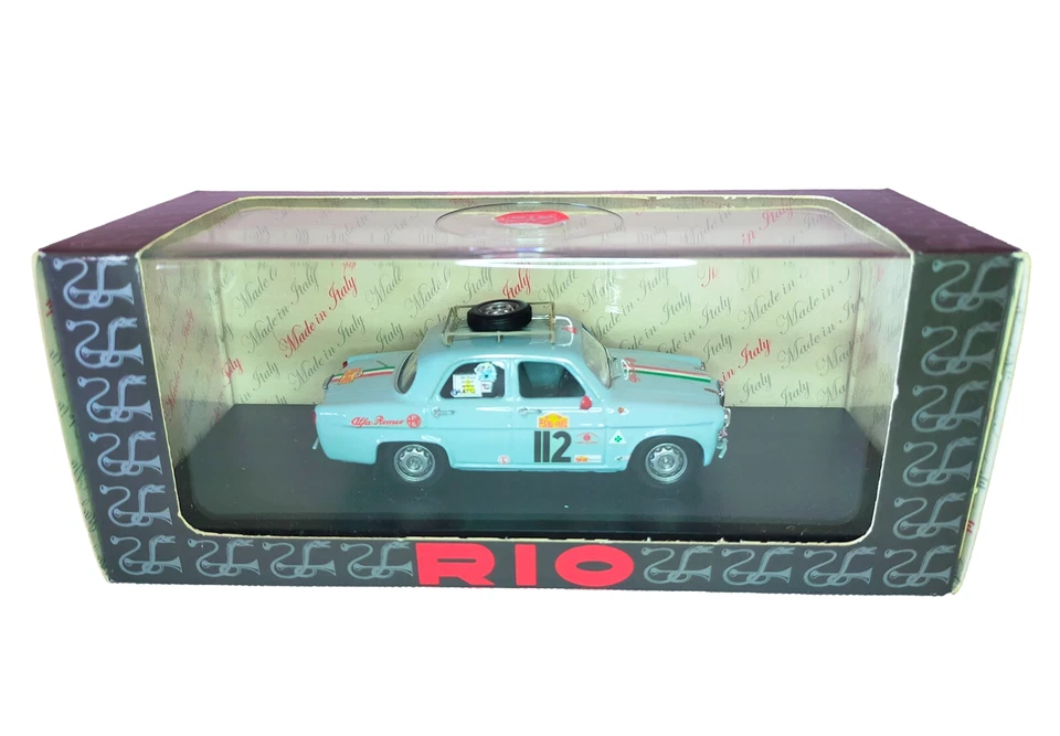 1:43 RIO  Alfa Romeo Giulietta T.I. - Pekíng-París 2007 #112 / RIO4213 - Imagen 2 de 2