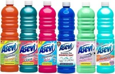 Asevi Floor Cleaner Bundle (6 x 1L) Concentrated Spanish Cleaning Products