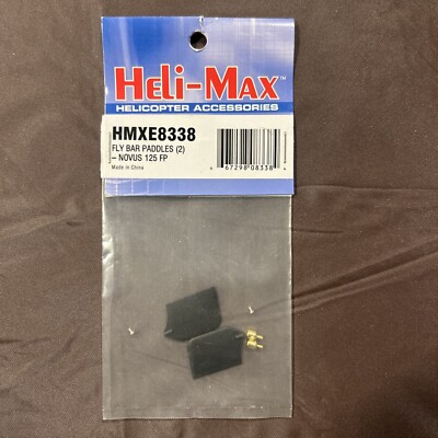  Helimax Novus 125 FP - Fly Bar Paddles #HMXE8338