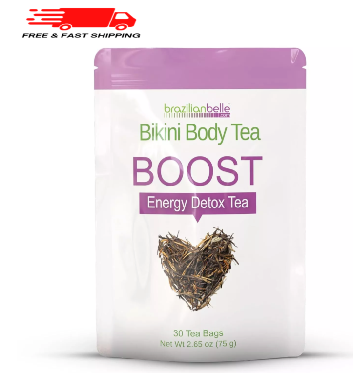 Bikini Body Detox Tea for Women. Enhances Energy, Digestion, Focus Natural-image