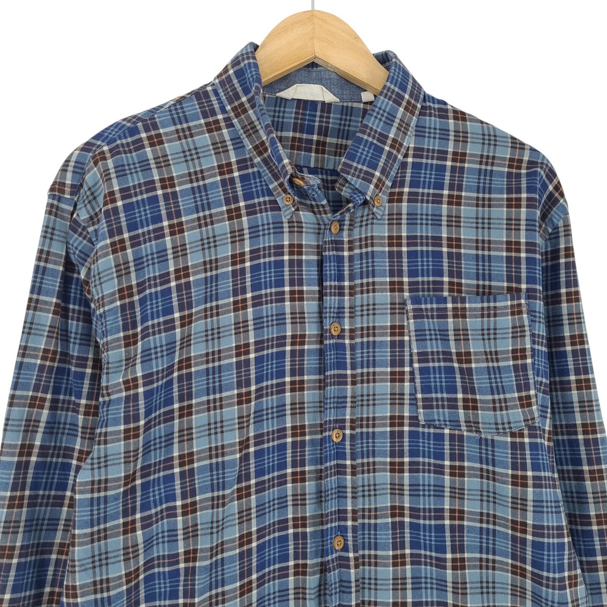 値下げ可能！time is on plaid cotton nel shirts GL29137 / COTTON NEL CHECK REGULAR SHIRT – gold