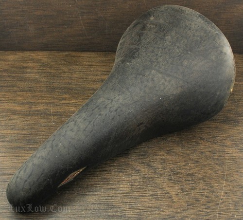 SELLE vélo de route vintage San Marco Rolls cuir TrackTour VTT vélo SEAT - Photo 6/50