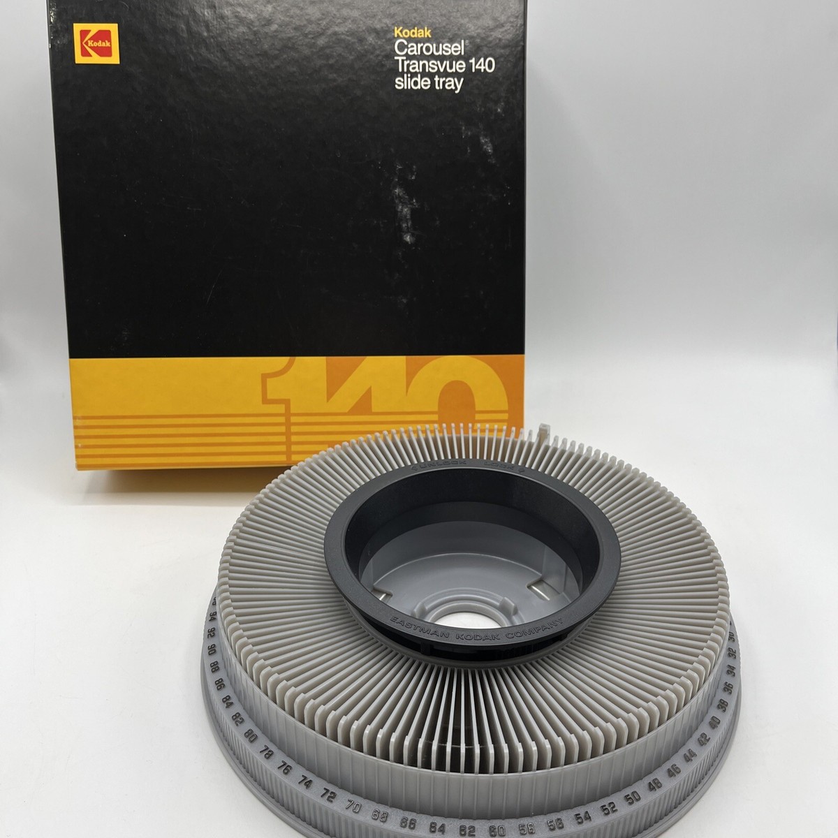 Vintage Kodak Carousel Transvue 140 Projector Slide Tray Original