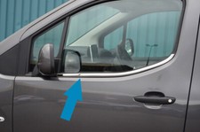 Cubiertas de moldura de umbral de ventana de puerta lateral cromadas para Peugeot Rifter / Partner (2019
