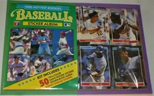 100 Sticker set 50 HOTTEST ROOKIES 50 VETERANS Griffey Ripken Deion Bo Ryne 1990