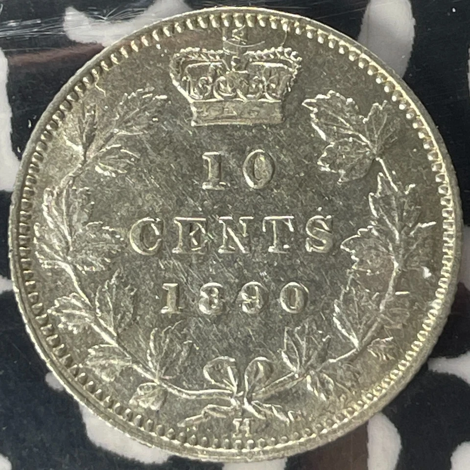1890-H Canada 10 Cents ICCS XF40 Lot#OV1483 Silver! - Image 3 of 4