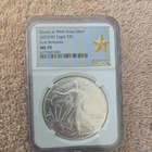 2023-(W) Silver Eagle NGC MS70 Early Releases West Point $1