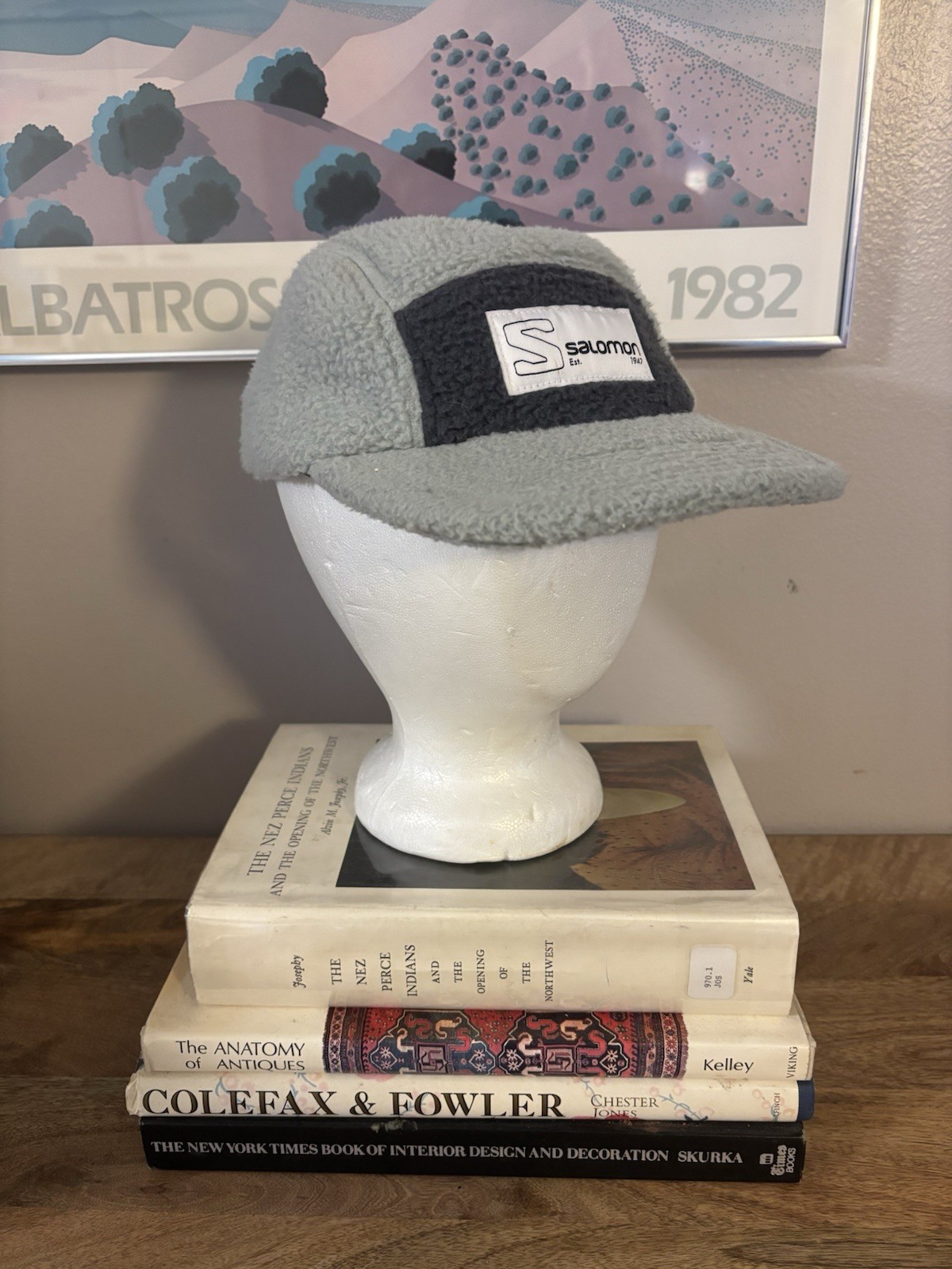 Solomon Fuzzy Five Panel Hat - image 1