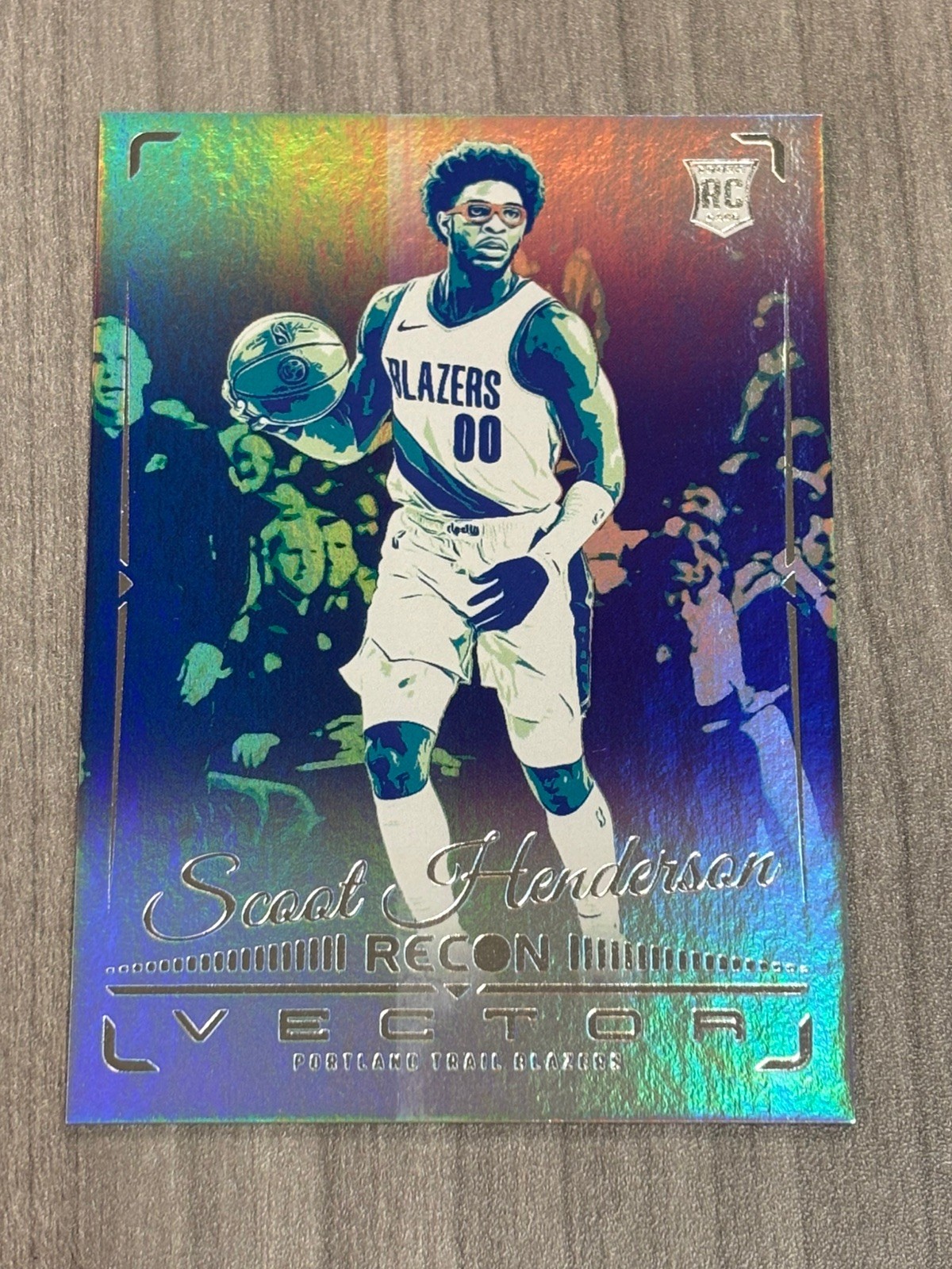 2023-24 Panini Recon - Vector Rookie #18 Scoot Henderson RC