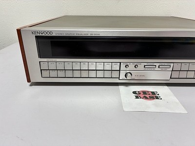 Kenwood GE-5000 Stereo Graphic Equalizer Tested Working Free