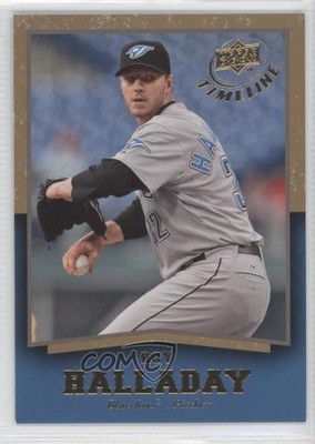 2008 Upper Deck Timeline Gold Roy Halladay #35 HOF 0u3
