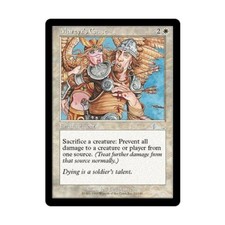 WotC MtG Urza's Legacy Martyr's Cause (U) (Foil) EX