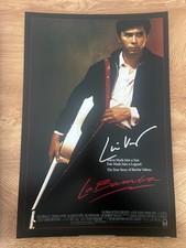 * LUIS VALDEZ * signed 12x18 poster  * LA BAMBA * COA *