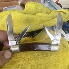 John Primble 5517 4 Blade Slipjoint congress bone Handle — photo 2
