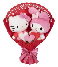 Hello Kitty and Friends - 13 inch Plush Special Sweet Hearts Day Bouquet