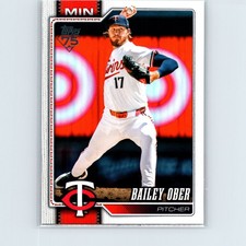 2026 Topps Bailey Ober #31 Minnesota Twins